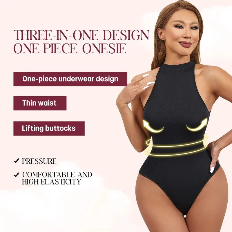 High  Elastic Bodysuits Sexy S - Shapewear Bodysuit Firm reseña y precio