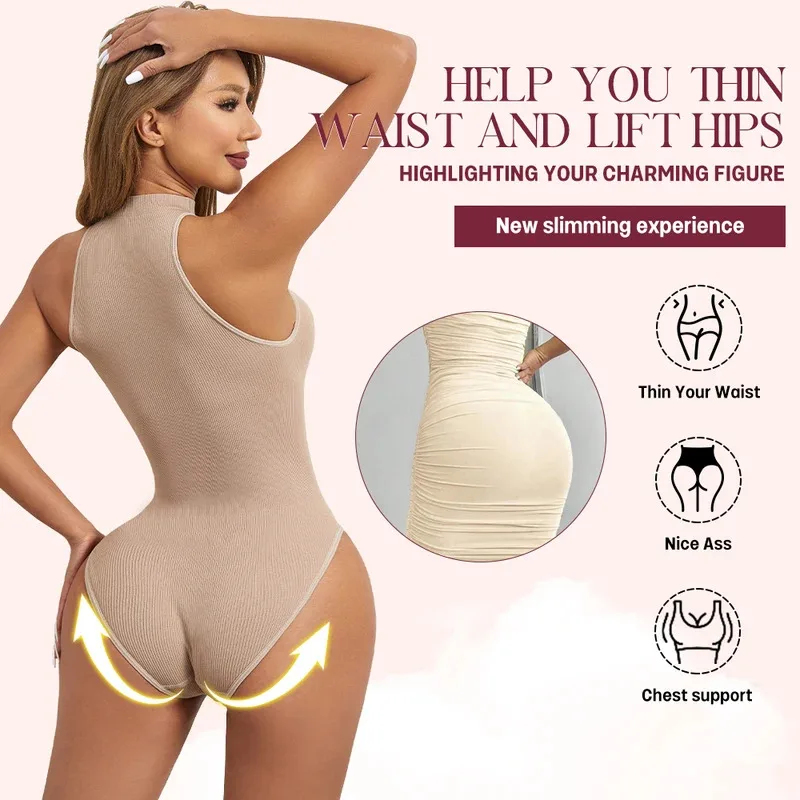 High  Elastic Bodysuits Sexy S - Shapewear Bodysuit Firm reseña y precio