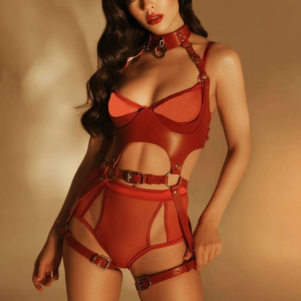 Women Fashion Harness Waist Be - Garter Belt Set reseña y precio