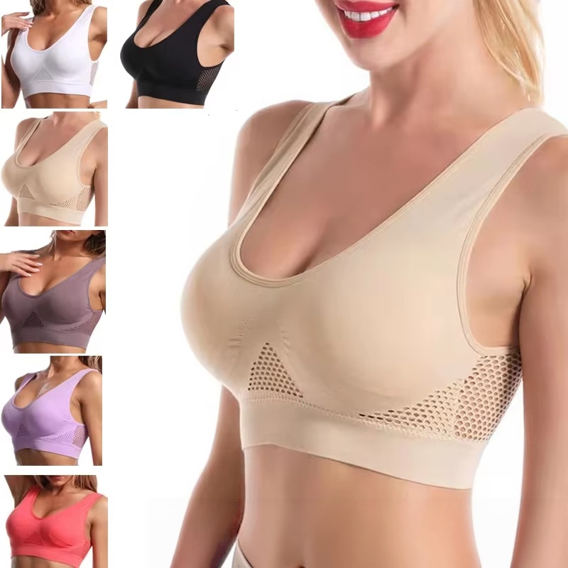 Plus Size 1pcs Women Sports Br - Seamless Underwear Women reseña y precio