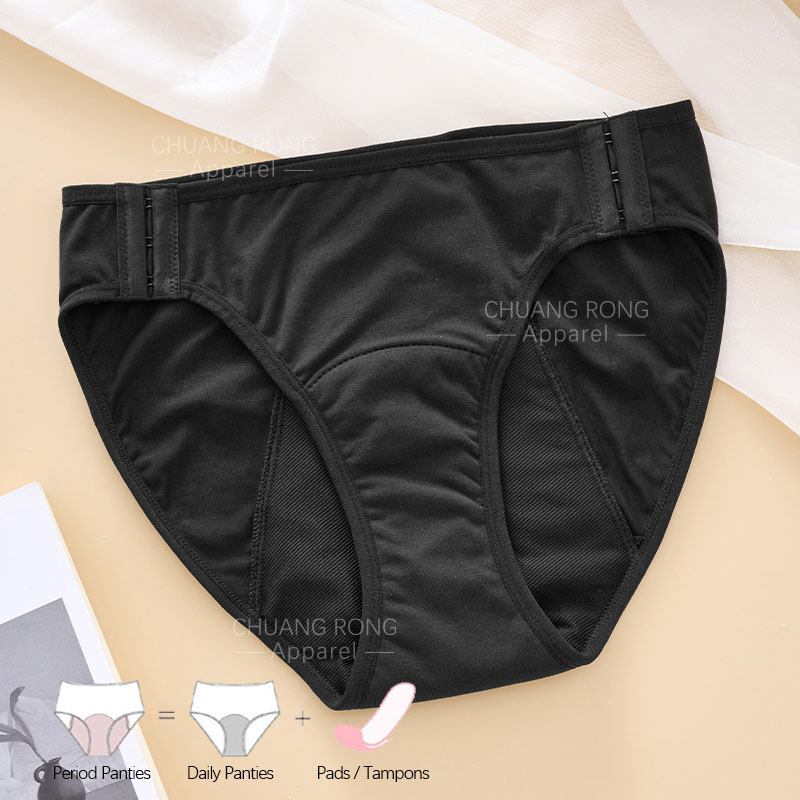 Plus Size Women's Easy-On Snap - Period Panty Absorbent reseña y precio