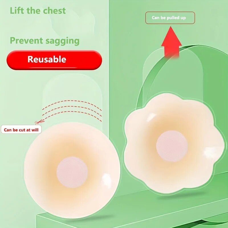 1Pairs Silicone Nipple Cover L - Push Up Bra Padded reseña y precio