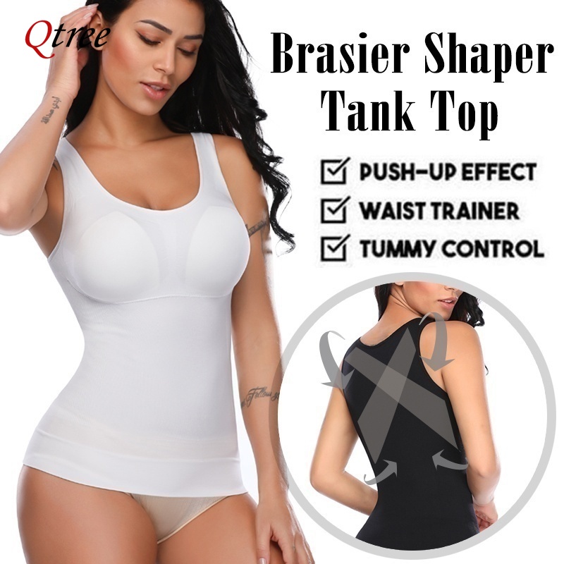 Qtree Women Tummy Control Shap - Shapewear Bodysuit Firm reseña y precio