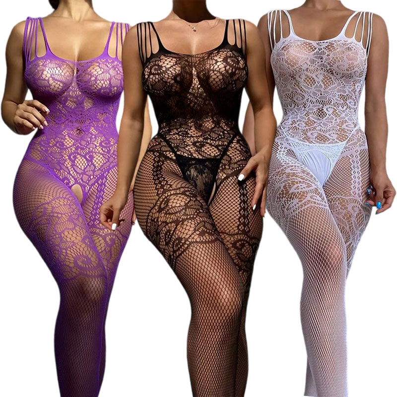 Women Fancy Sexy Lingerie Tran - Bodystocking Fishnet reseña y precio