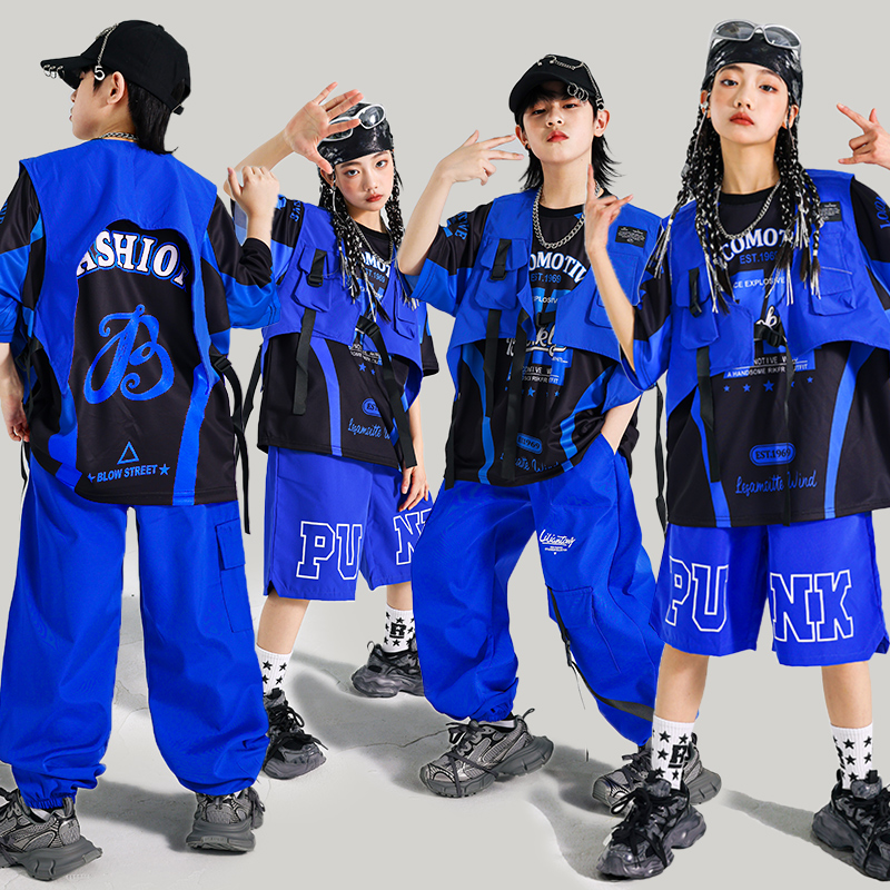 Boys Hip Hop Blue T-shirt Carg - Boyshort Underwear reseña y precio