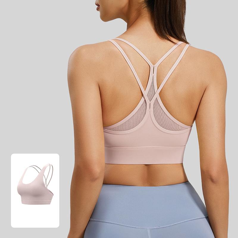 2026 New Women Sexy Mesh Cross - Sports Bra High Impact reseña y precio