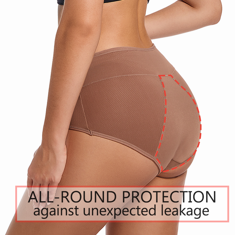 Washable High Waist Menstrual  - Period Panty Absorbent reseña y precio