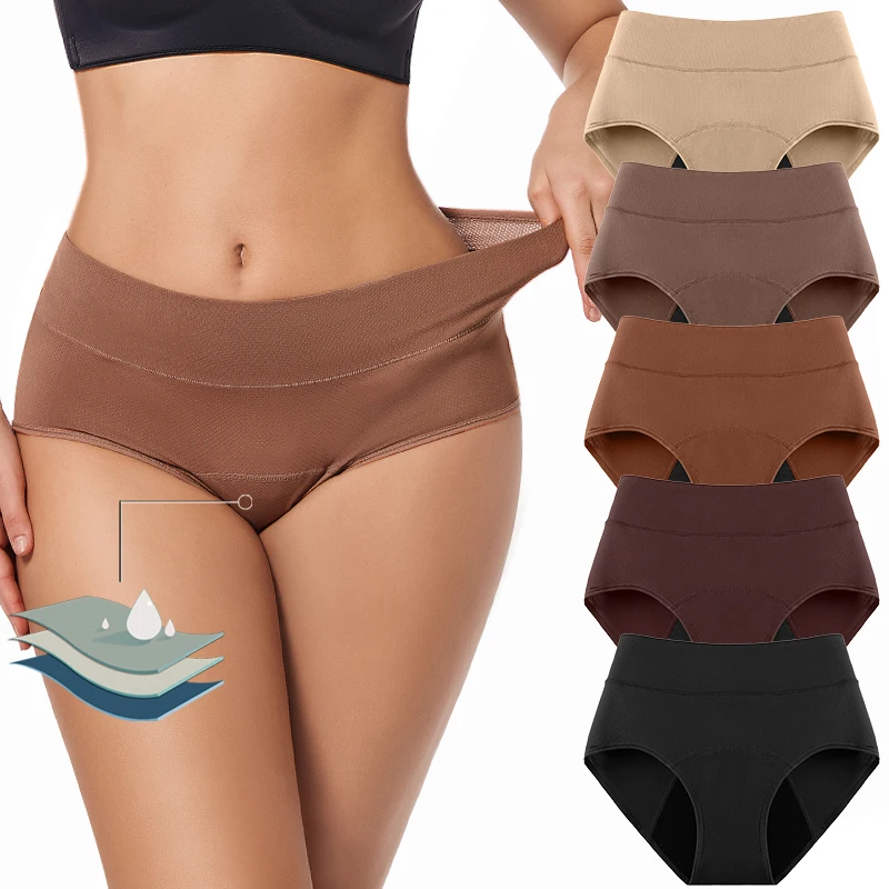 Washable High Waist Menstrual  - Period Panty Absorbent reseña y precio