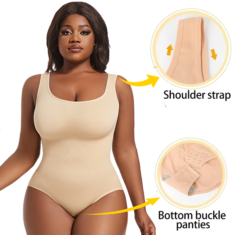 Women Plus Size Compression Ca - Shapewear Bodysuit Firm reseña y precio