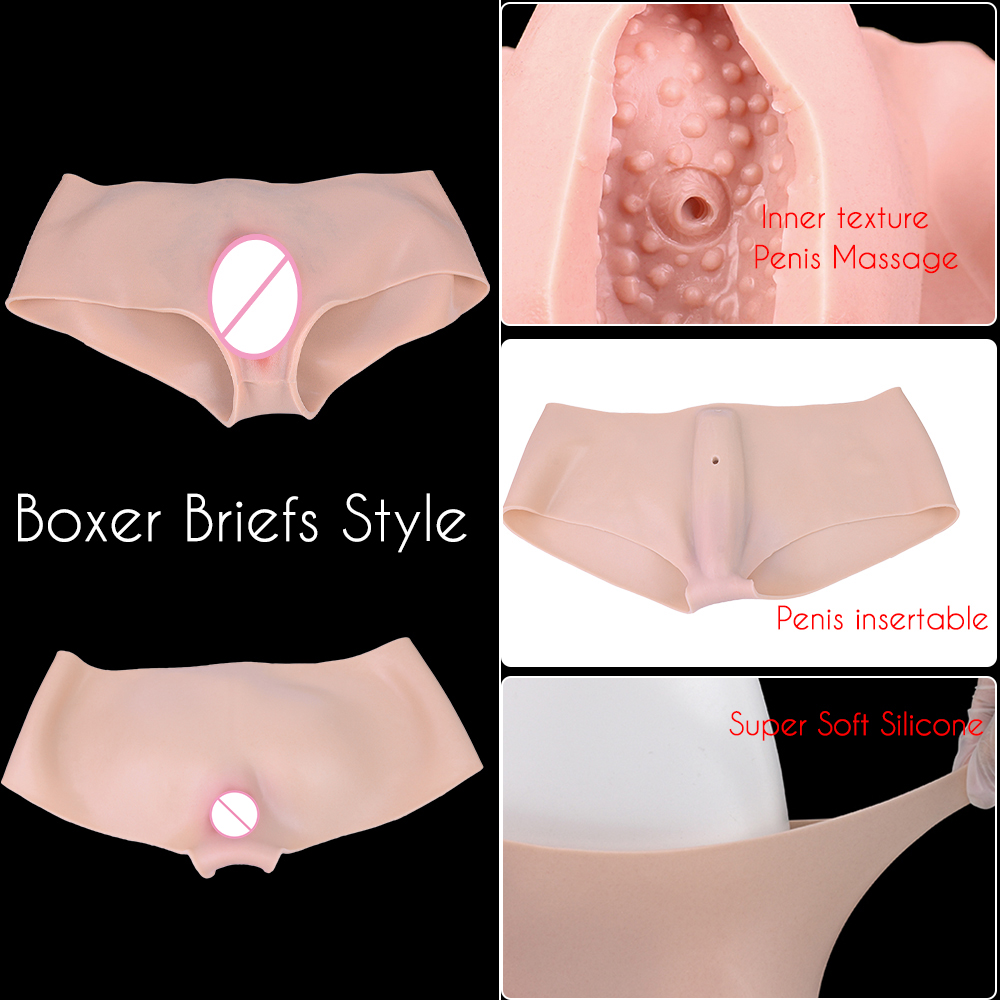 SXXY Male Penis Hiding Inserta - Boyshort Underwear reseña y precio