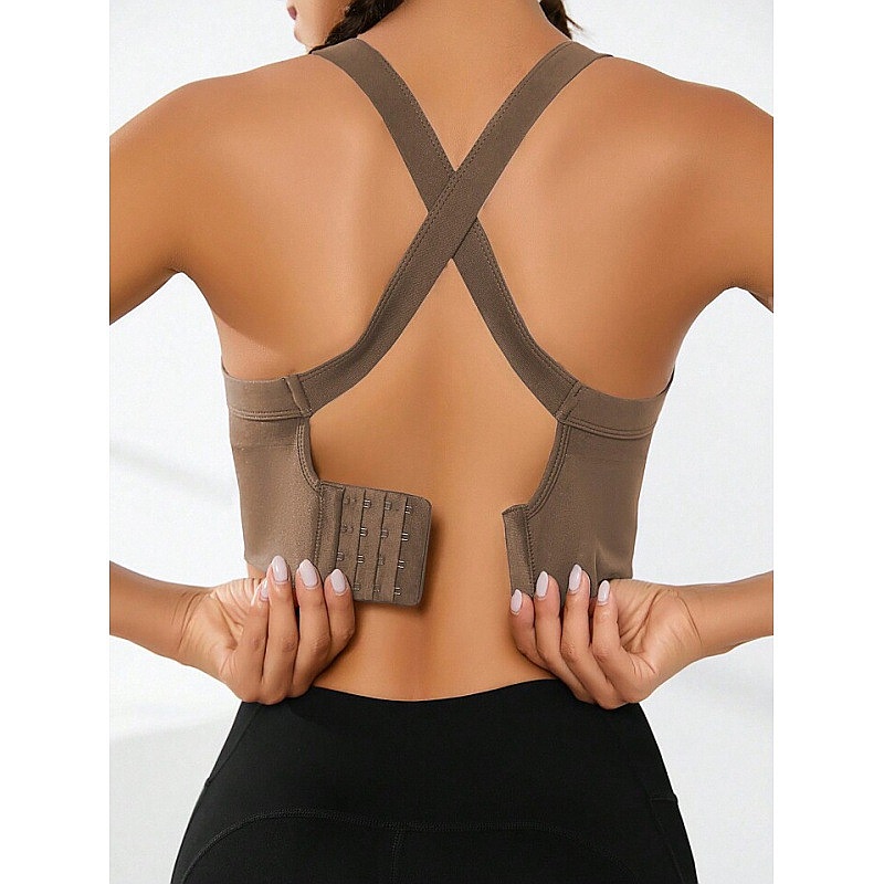 Sports Cross Back Bra Set No P - Push Up Bra Padded reseña y precio