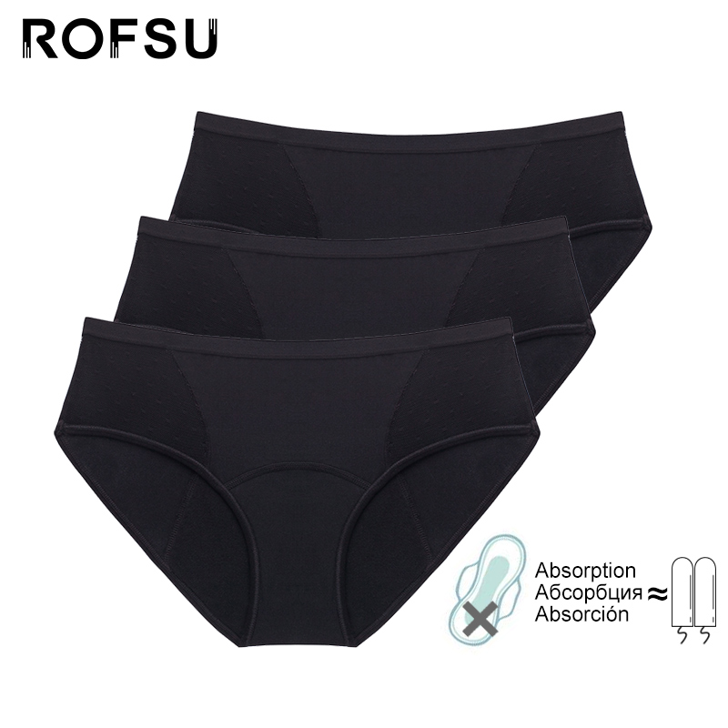 3 pcs/lot Cotton Menstrual Pan - Period Panty Absorbent reseña y precio