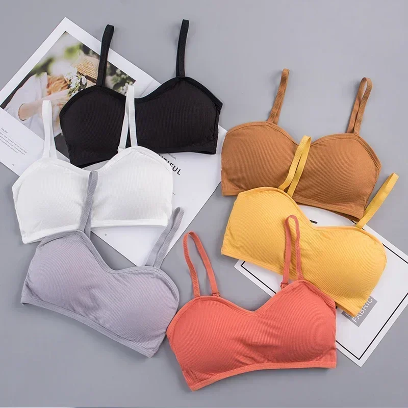 Bralette Wireless Ribbed Crop  - Bralette Wireless Soft reseña y precio