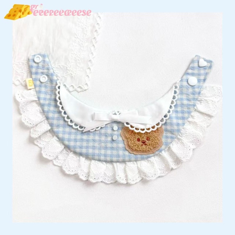 Pet Spring Plaid Cute Bib Pet  - Lace Teddy Lingerie reseña y precio