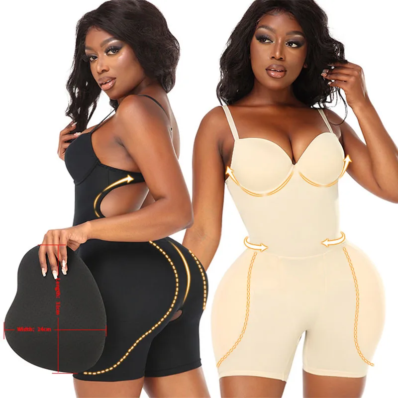 Bodysuits Shapewear Padded Hip - Shapewear Bodysuit Firm reseña y precio