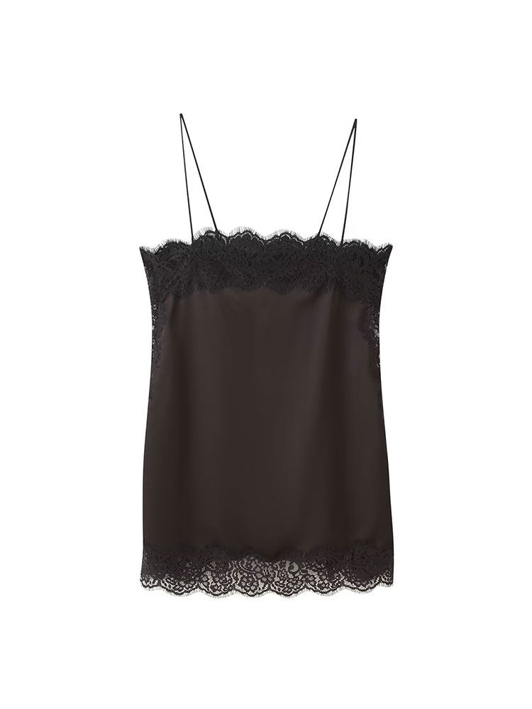 TFAFXY Vintage Casual Women Br - Cami Top Lace reseña y precio