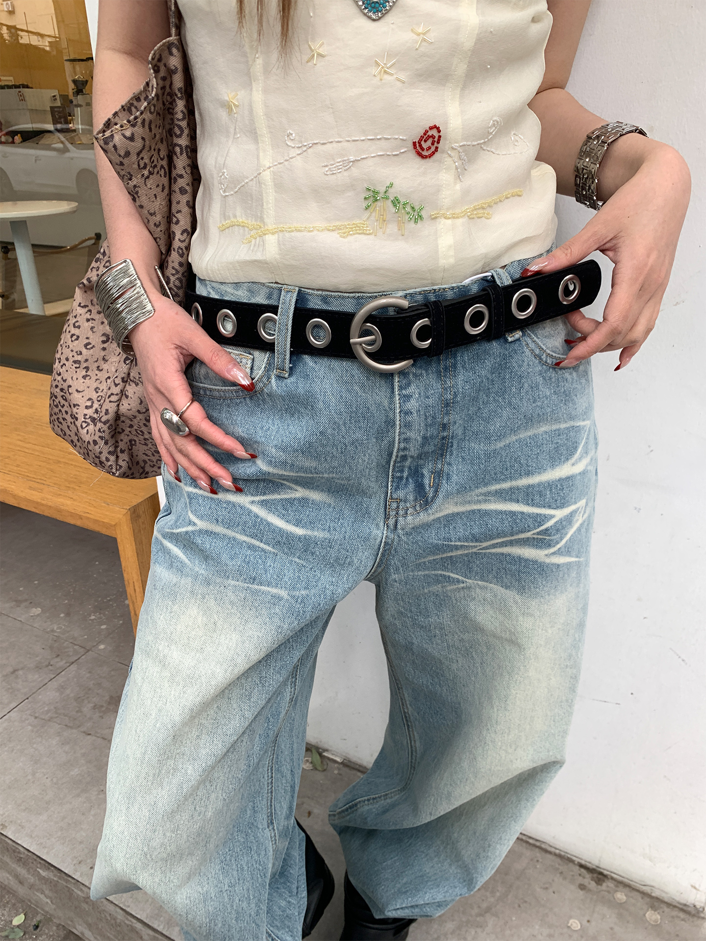 Black High-End Punk Belt Women - Corset Waist Cinch reseña y precio