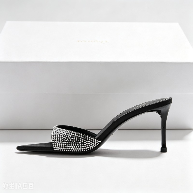 Rhinestone Designer Heels Slip - Slip Dress Satin reseña y precio