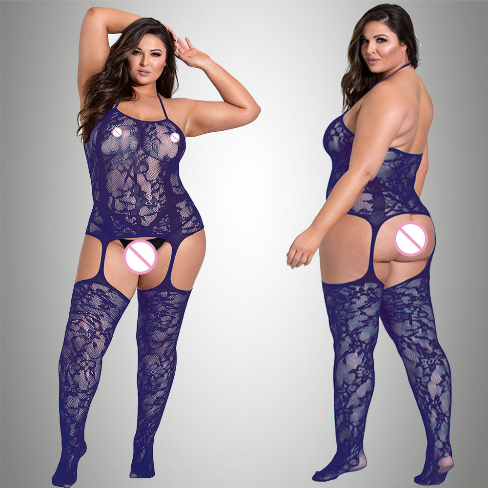 New Plus Size Bodystocking Bod - Bodystocking Fishnet reseña y precio