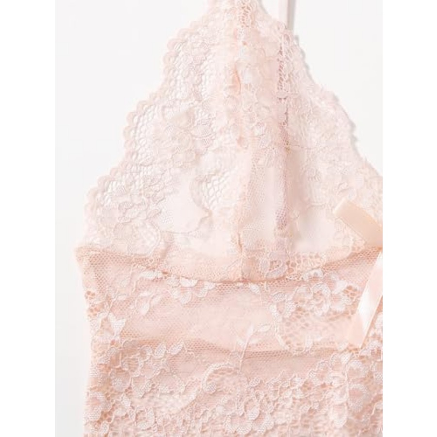 Women's 2 Pcs Lingerie Floral  - Cami Top Lace reseña y precio