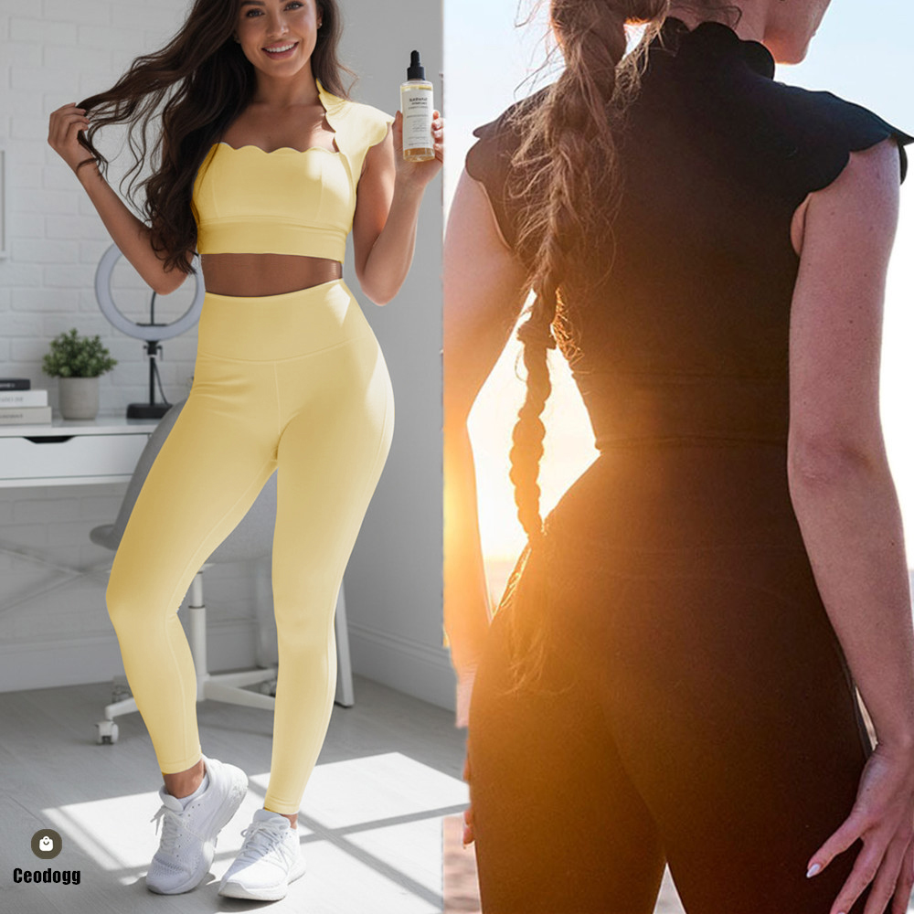 Pad Wavy Women Sports Vest Yog - Sports Bra High Impact reseña y precio