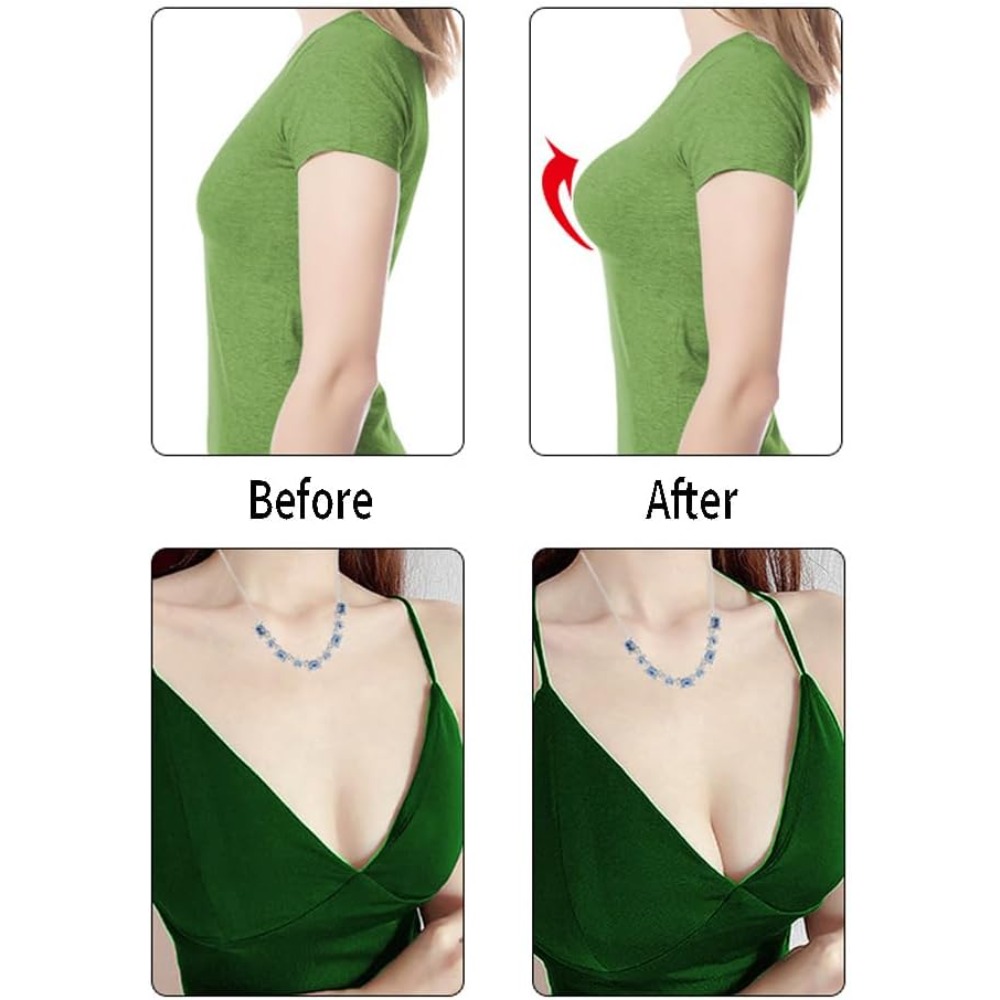 Silicone Bra Inserts, Triangle - Push Up Bra Padded reseña y precio