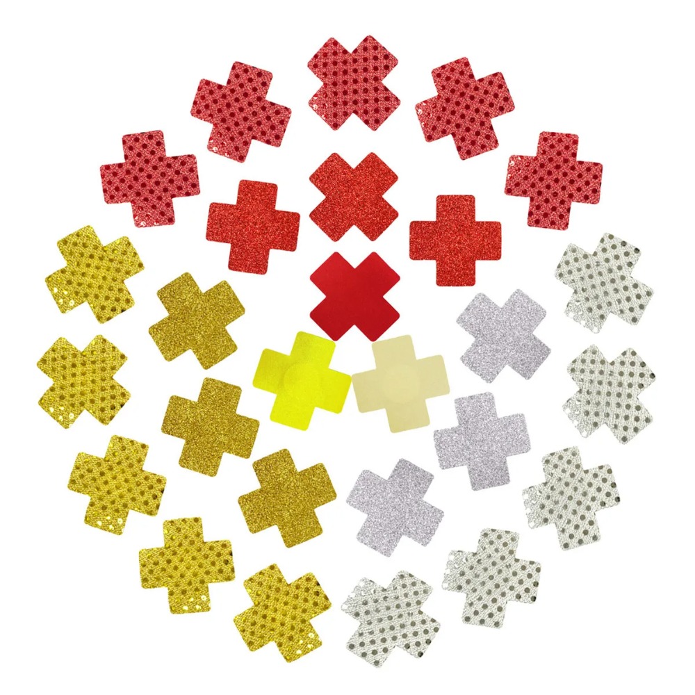 Red Cross Design Nipple Covers - Nipple Cover Pasties reseña y precio