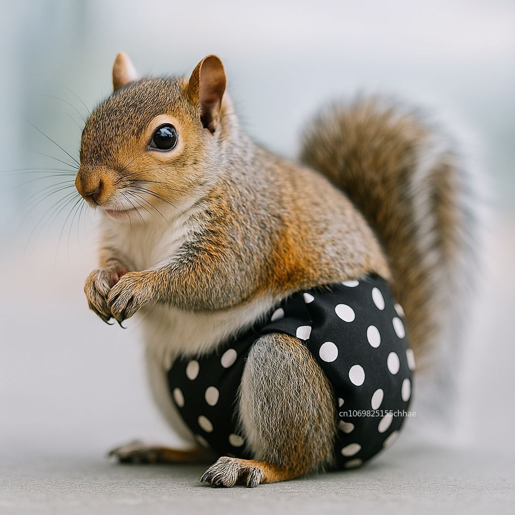 S/M Absorbent Squirrel Diapers - Period Panty Absorbent reseña y precio