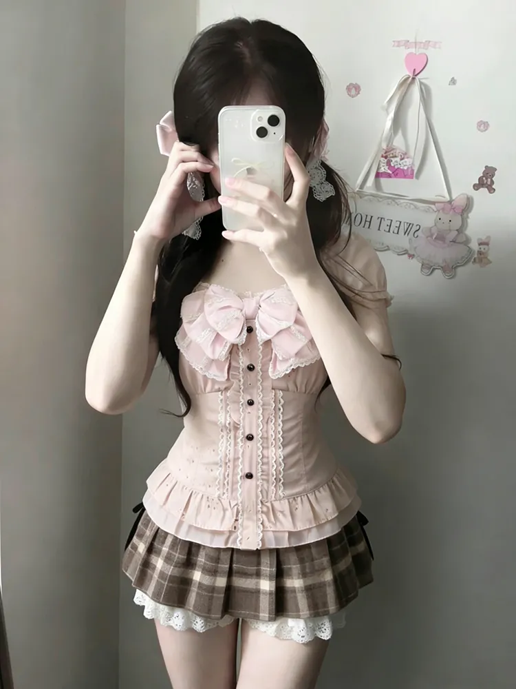 Japanese Sweet Three Piece Set - Cami Top Lace reseña y precio