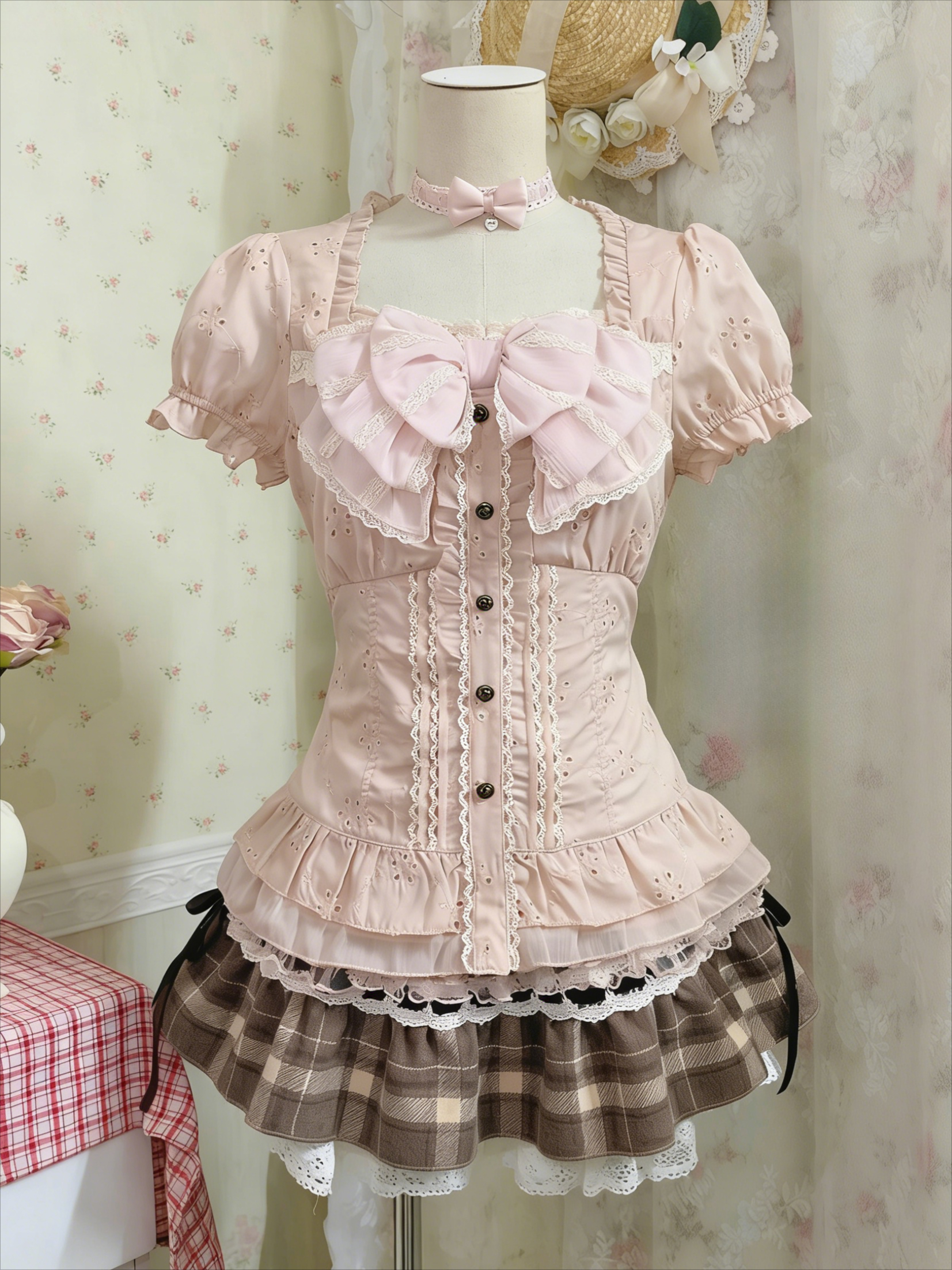 Japanese Sweet Three Piece Set - Cami Top Lace reseña y precio